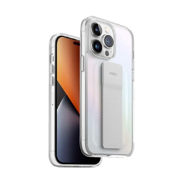 Uniq iPhone 14 Pro Hybrid Heldro Mount Series Case | Iridescent Uniq iPhone 14 Pro Hybrid Heldro Mount Series Case | Iridescent